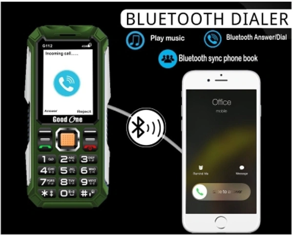 Kechaoda Good One G 112 Good One G112Color: Blue, Green256 MB RAM | 256 MB ROM6.1 cm (2.4 inch) Display2MP Rear Camera5000 mAh Battery7 Days Replacement Policy, No questions asked. - Green, standered