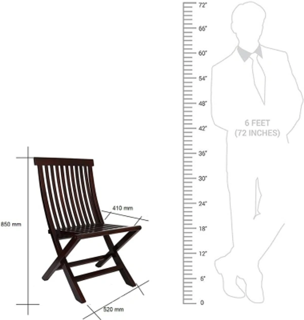 Woodware Brown Solid Wood Table & Chair SetPrimary Color: BrownDIY - Basic assembly to be done with simple tools by the customer, comes with instructions.10 Days Replacement Policy, No questions asked. - Brown, standard