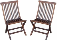 Woodware Brown Solid Wood Table & Chair SetPrimary Color: BrownDIY - Basic assembly to be done with simple tools by the customer, comes with instructions.10 Days Replacement Policy, No questions asked. - Brown, standard