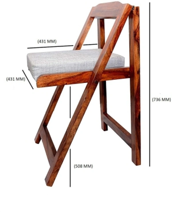 Woodware Walnut Finish Solid Wood Table & Chair SetPrimary Color: BrownDIY - Basic assembly to be done with simple tools by the customer, comes with instructions.10 Days Replacement Policy, No questions asked. - Brown, standard