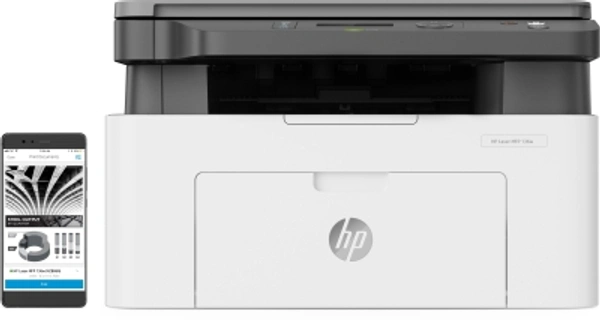 HP Laser MFP 136w Multi-function WiFi Monochrome Laser PrinterInterface Support: USB, WiFi, WiFi DirectLaserOutput: MonochromeWiFi, WiFi Direct | USBCost per Page (Black): 3.13 Rs.Print Speed Mono A4: 20 ppmDuty cycle (monthly, A4): 10000 pages7 day seller replacement policy/brand assistance for device issues*, No questions asked. - Multicoulor, standard