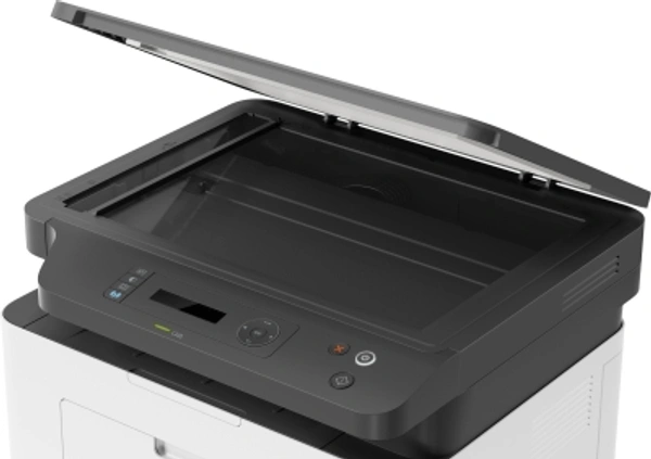 HP Laser MFP 136w Multi-function WiFi Monochrome Laser PrinterInterface Support: USB, WiFi, WiFi DirectLaserOutput: MonochromeWiFi, WiFi Direct | USBCost per Page (Black): 3.13 Rs.Print Speed Mono A4: 20 ppmDuty cycle (monthly, A4): 10000 pages7 day seller replacement policy/brand assistance for device issues*, No questions asked. - Multicoulor, standard