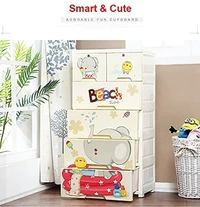Charmlook Kids Charmlook Brand Almirah - Multicoulor, standard