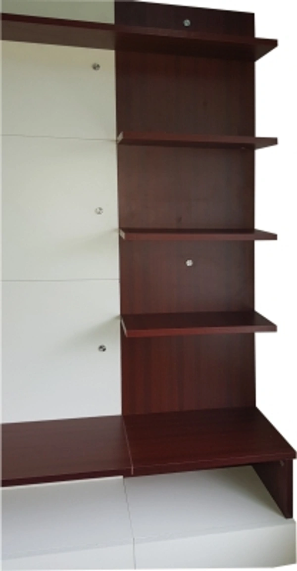 Charmlook CuteKitchen CKET11KF Entertainment Unit Engineered Wood TV Entertainment UnitMaterial: Particle BoardW x H x D: 189 cm x 149 cm x 27 cm (6 ft 2 in x 4 ft 10 in x 10 in)Ideal TV Size: 65 inchNumber of Drawers: 0, Number of Open Shelves: 6, Number of Closed Shelves: 0Delivery Condition: DIY - Basic assembly to be done with simple tools by the customer, comes with instructions.10 Days - king