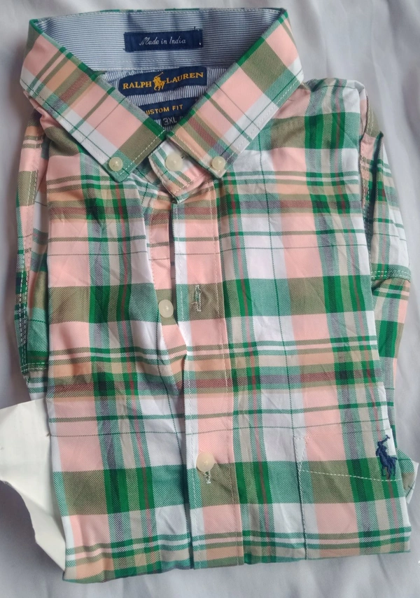 Ralph Lauren Combo Of 3🛍️Men's Pure Cotton Shirts - Multicolored, 3xl only