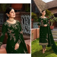 Stylolook Ladies Designer Pakistani Suit - Multicolour, Free