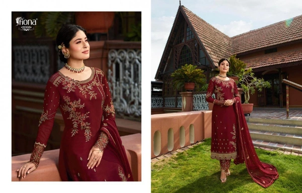 Stylolook Ladies Designer Pakistani Suit - Multicolour, Free