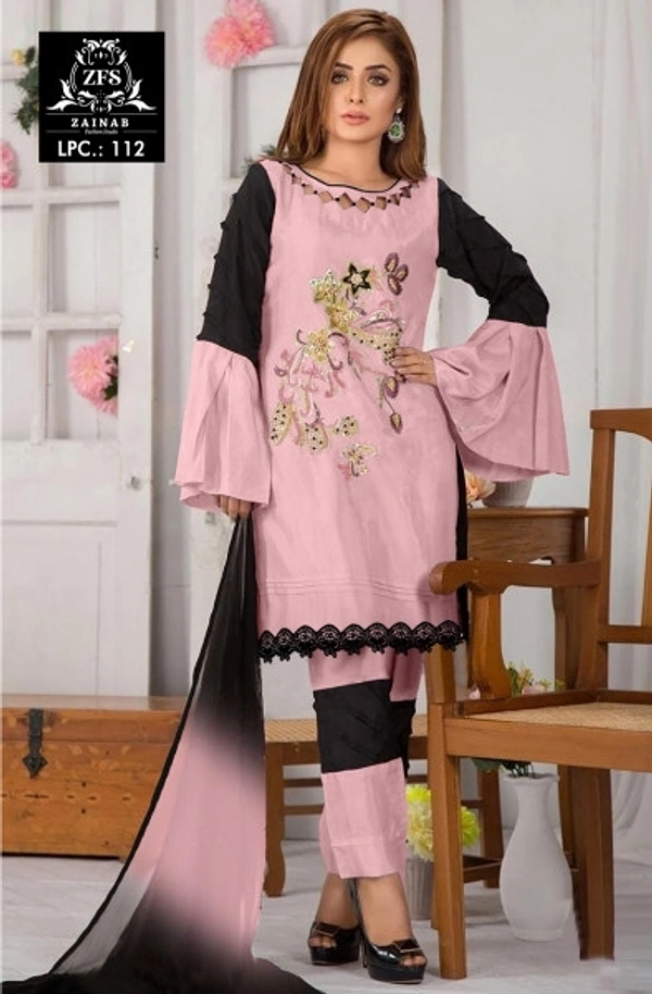 Stylolook Ladies Designer Indowestern Pakistani Suit - multicolour, Read in Description