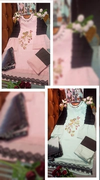 Stylolook Ladies Designer Indowestern Pakistani Suit - multicolour, Read in Description