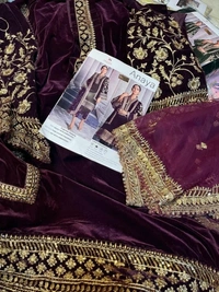 Stylolook Brand Ladies Alag Andaz Pakistani Suit - Multicolour, As shown in Description