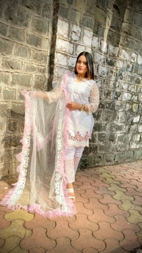 Charmlook Ladies Classic Designer Pakistani Suit - Multicolour, As in Description