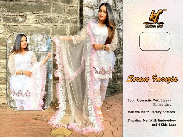 Charmlook Ladies Classic Designer Pakistani Suit - Multicolour, As in Description