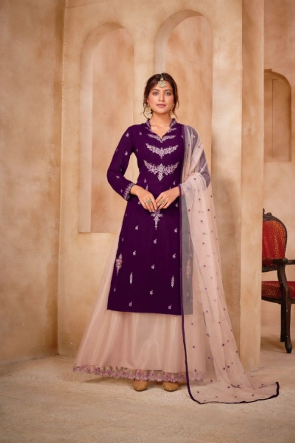 Stylolook Bharat Ladies Vvip Designer Pakistani Suit - Multicolour, As in Discription
