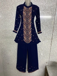Stylolook Ladies Dyna Designer Pakistani Suit - Multicolour, Free