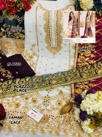 Stylolook Brand Ladies Impoted Designer Suit  - Multicolour , As in Description