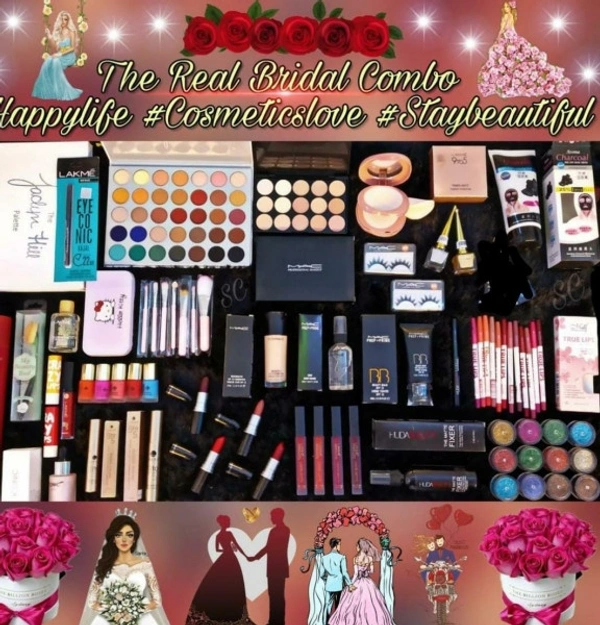 Charmlook Combo Of Imported Cosmetic - Multicolour, as in Description