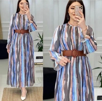 Stylolook Designer Printed Anarkaly Gown - Multicolour, As in Description