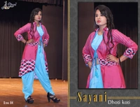 Charamlook Ladies Shyani Dhoti Kotty Cotton - Multicolour, As in Description
