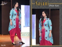 Charamlook Ladies Shyani Dhoti Kotty Cotton - Multicolour, As in Description