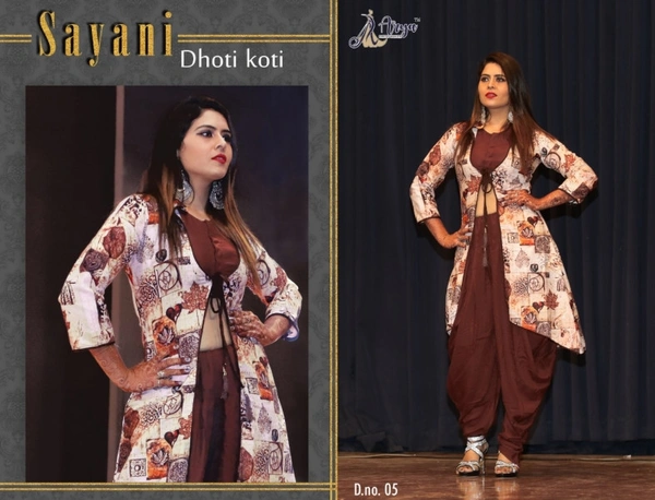 Charamlook Ladies Shyani Dhoti Kotty Cotton - Multicolour, As in Description