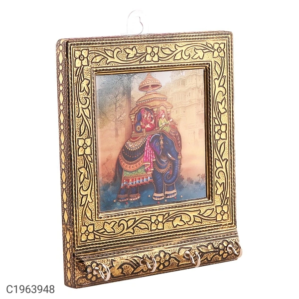 Charmlook Fency key Holder Photo - Multicolour, As in Description
