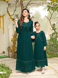 Charmlook Combo Of Mother Child Suit - Multicolour, As in Description