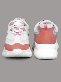 Stylolook Oneshine Chunky Sole White Sneaker - Multicolour, 6,7,8,9,10
