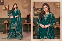 Charamlook Queen Fency Top With Plazo - Multicolour, As in Description