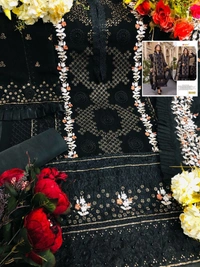 Stylolook Brand Girls Designer GOWN WITH Dupatta - Multicolour, Free ,Semi stiched
