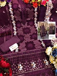 Stylolook Brand Girls Designer GOWN WITH Dupatta - Multicolour, Free ,Semi stiched
