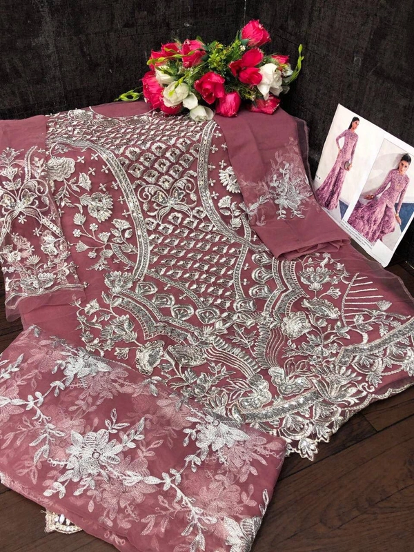 Stylolook Brand Latest Pakistani Designer Suit - Multicolour, As in Discription