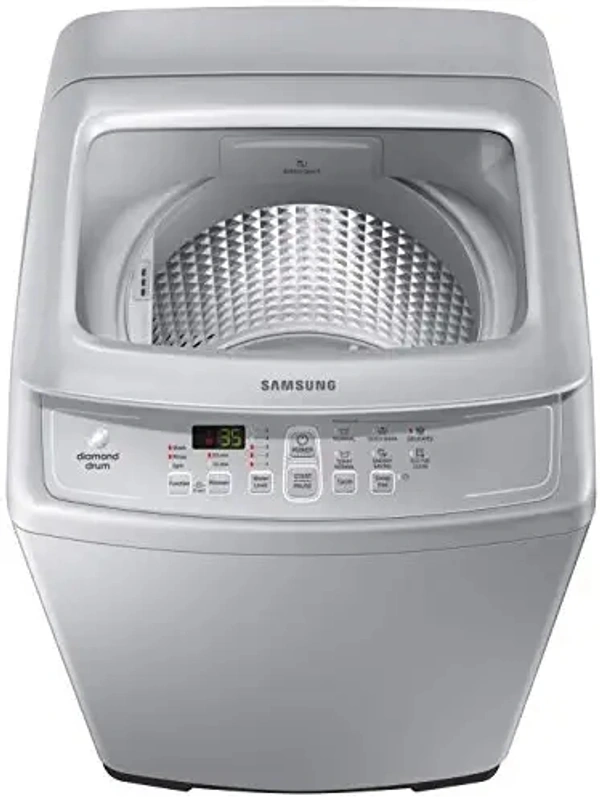 Samsung 6.5 Kg Fully-Automatic Top Loading Washing Machine (WA65M4101HY/TL, Silver, center jet technology)