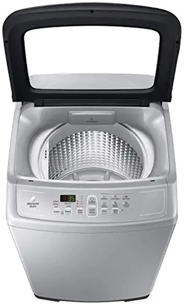Samsung 6.5 Kg Fully-Automatic Top Loading Washing Machine (WA65M4101HY/TL, Silver, center jet technology)