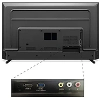 Philips 146 cm (58 inches) 6600 Series 4K Ultra HD LED Smart TV 58PUT6604/94 (Black) (2020 Model)