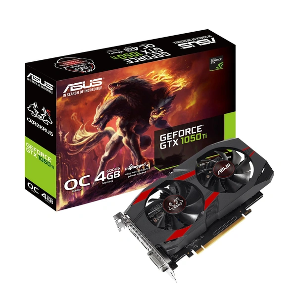 Asus Cerberus Geforce Gtx 1050 Ti Oc Edition 4Gb Gddr5