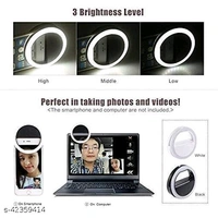 Soft white light selfie ring light with 3 modes and 36 LED  - Soft White, free