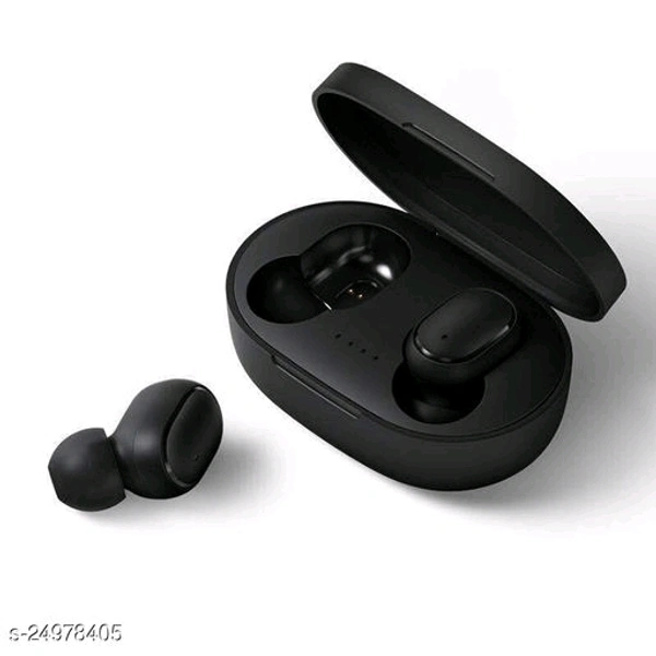 TWS A6s Bluetooth Earbuds - Black, Free