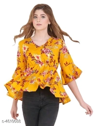 Tunic Top - Blue, Pink ,Orange, S  M  L  XL   XXL 