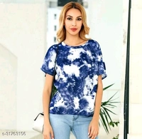 Tie Dye T Shirt  - Purple, Sky blue, Navy blue, Grey, Red, S  M  L  XL