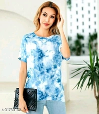 Tie Dye T Shirt  - Purple, Sky blue, Navy blue, Grey, Red, S  M  L  XL