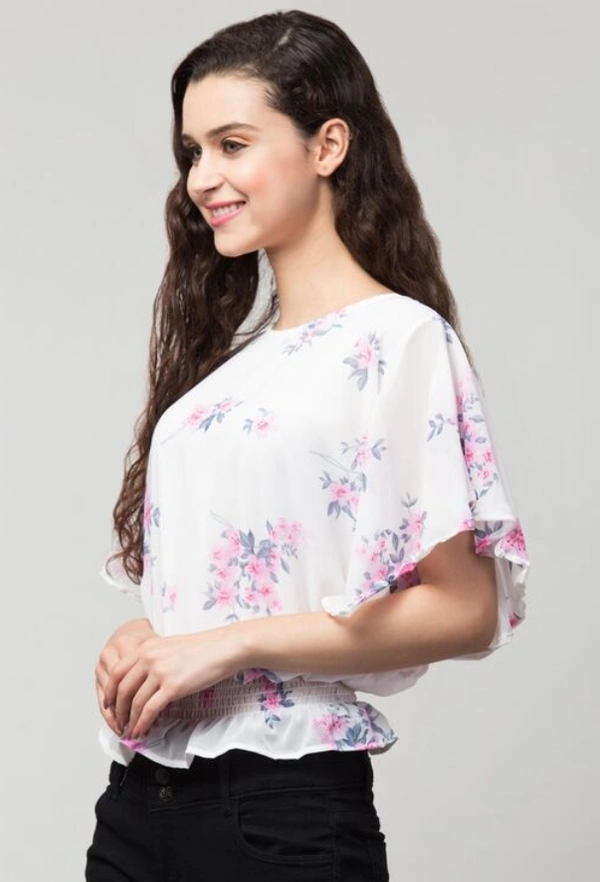 Fashionista Top - Sky blue, Baby Pink, Light yellow, light orange, S  M  L