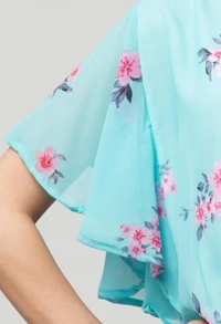 Fashionista Top - Sky blue, Baby Pink, Light yellow, light orange, S  M  L