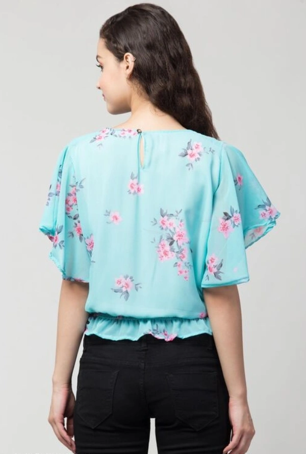 Fashionista Top - Sky blue, Baby Pink, Light yellow, light orange, S  M  L