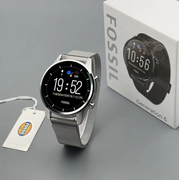 Fossil Generation 6 Metal Strip And Silicon