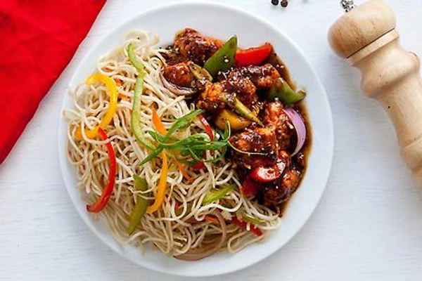 Chicken hakka noodels