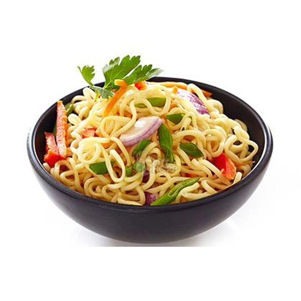 Veg hakka noodels