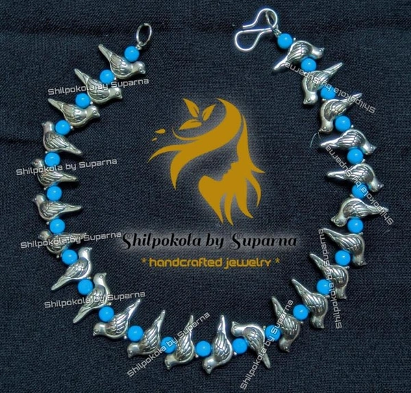 Color Beads Anklet - Customisable