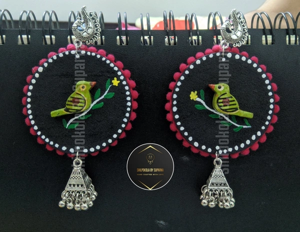 Hand-painted Tweety Bird Earrings