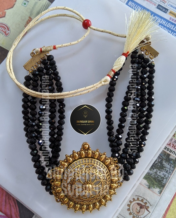 Golden Crystal Choker