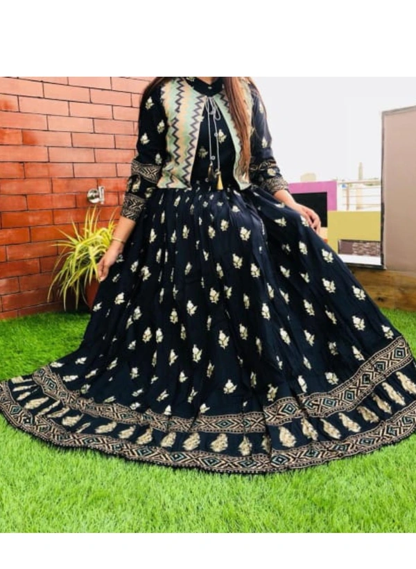 Kurta With Jacket - black, XXL